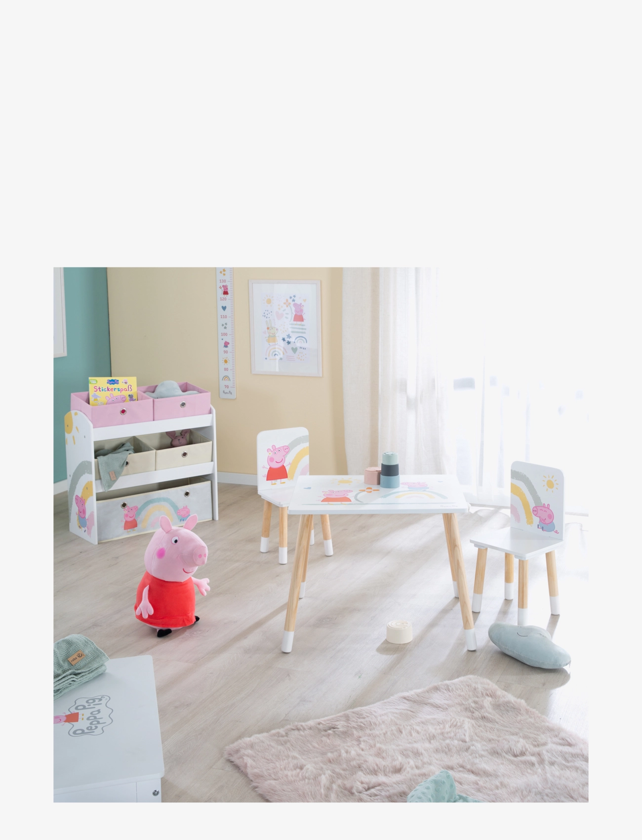 ROBA - Children's seating group Peppa Pig - barnrumspaket - white - 5