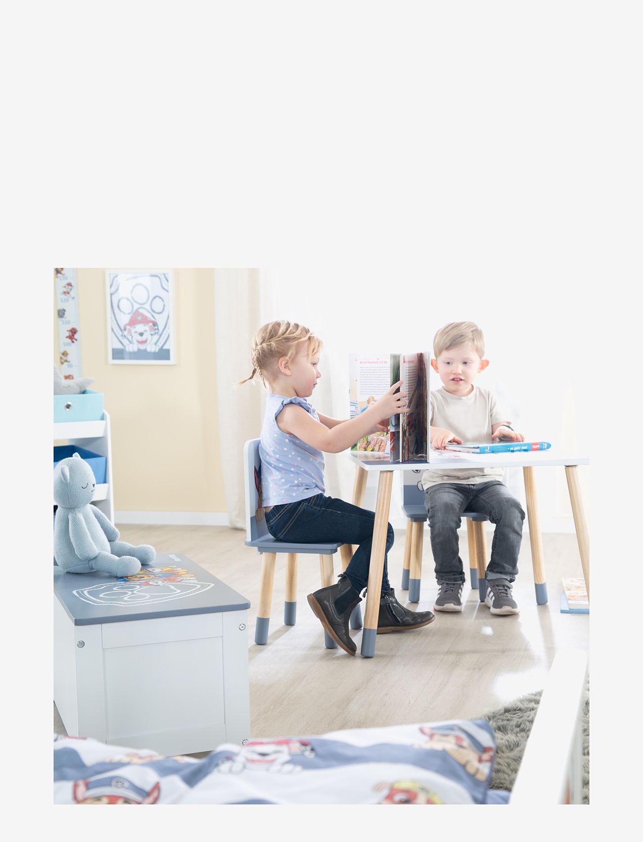 Käpapatrull - Children's seating group Paw Patrol - lastetoa komplektid - grey-white - 4