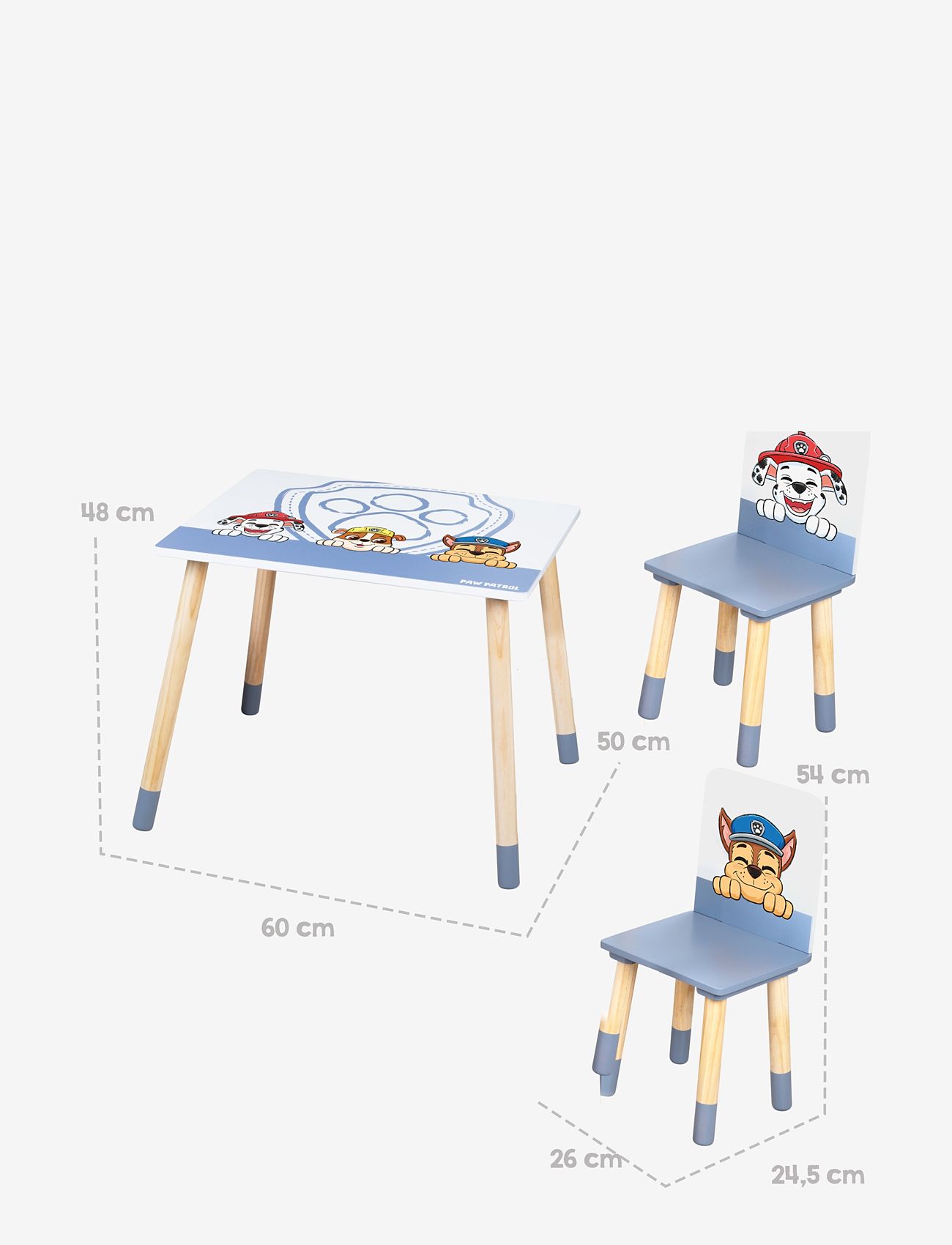 Käpapatrull - Children's seating group Paw Patrol - lastetoa komplektid - grey-white - 5