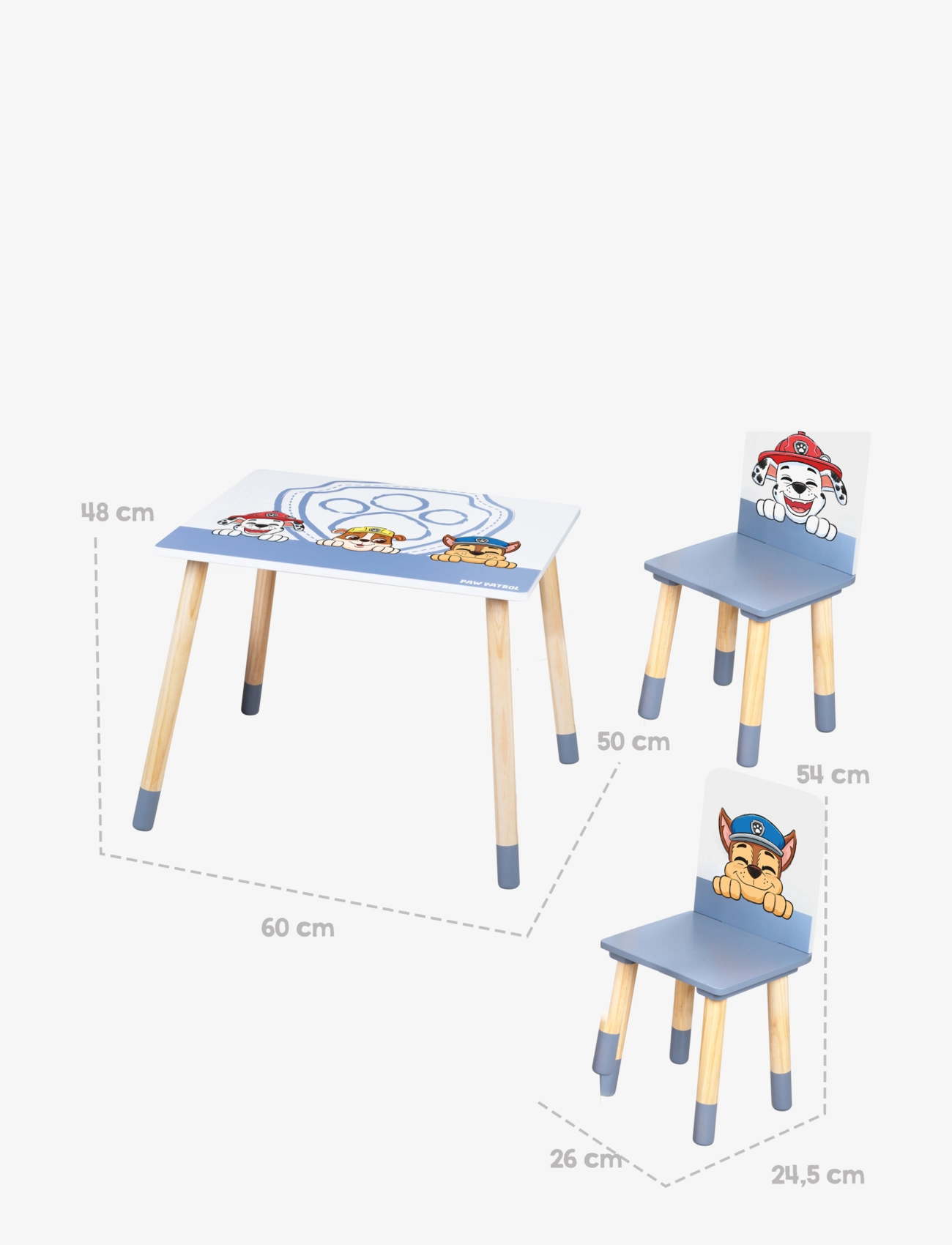 Paw Patrol - Children's seating group Paw Patrol - kinderzimmerpakete - grey-white - 5