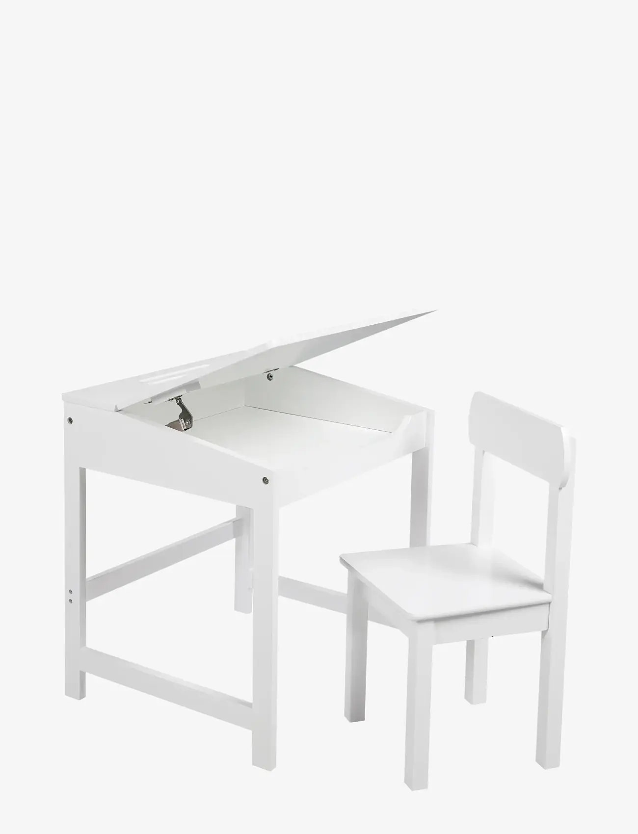 ROBA - Wooden Children's School Desk With Chair - húsgagnasett fyrir börn - white - 2