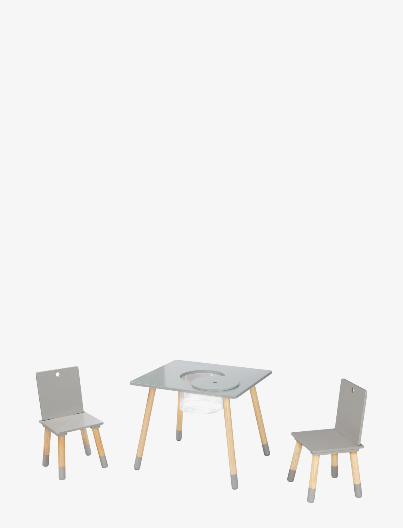 ROBA - Seating group with storage net - kinderzimmerpakete - grey - 1