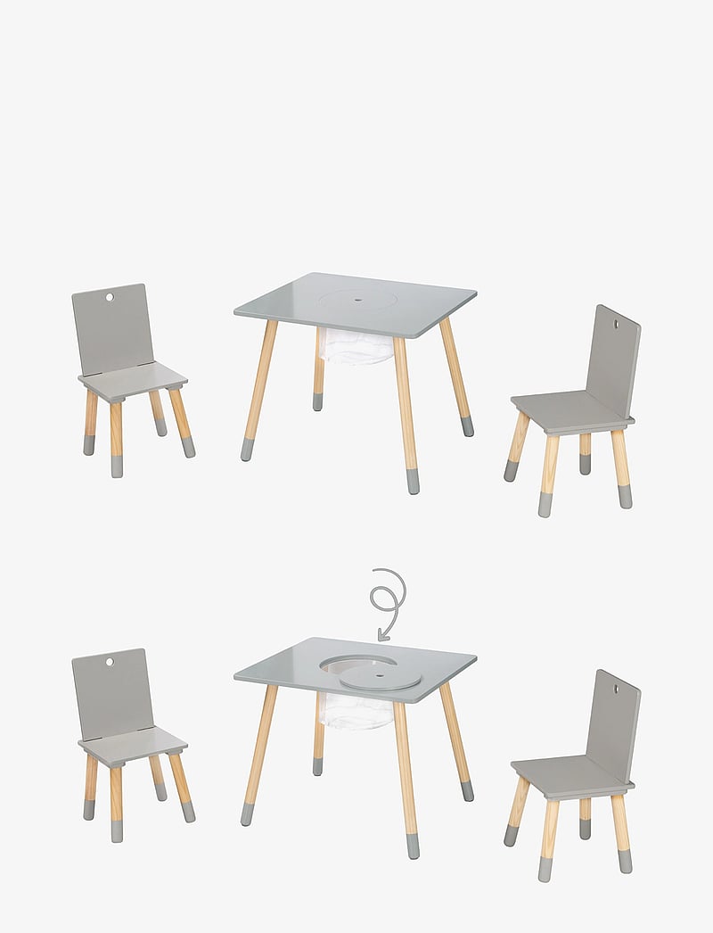 ROBA - Seating group with storage net - kinderzimmerpakete - grey - 2