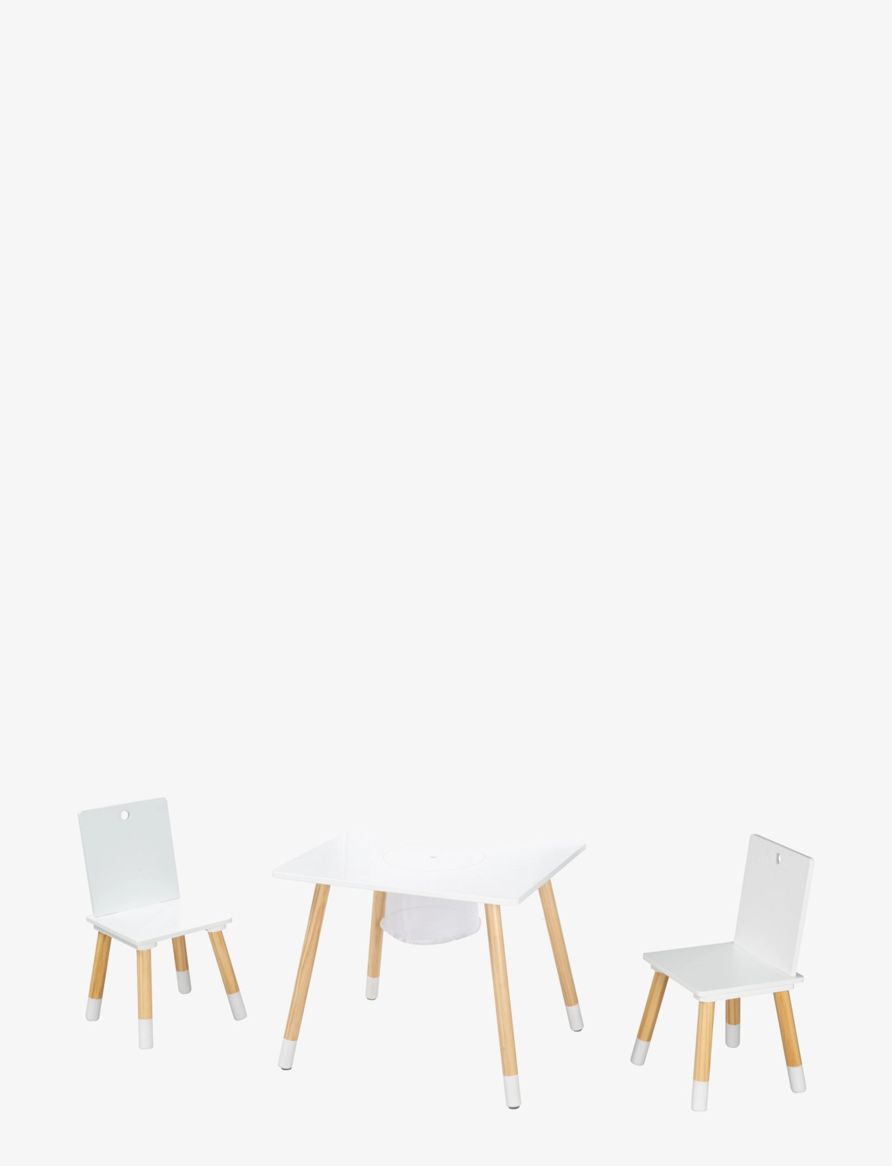 ROBA - Seating group with storage net - húsgagnasett fyrir börn - white - 1