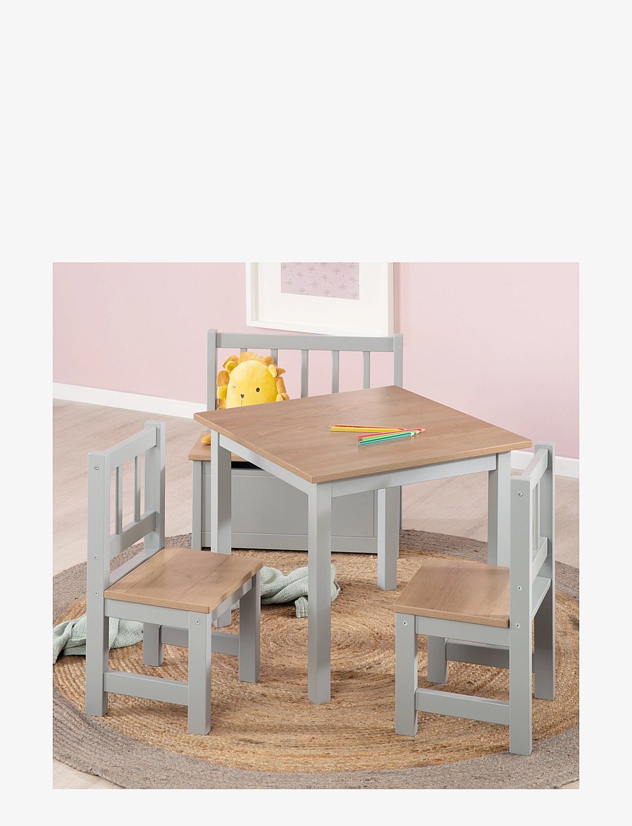 ROBA - Children's seating group - lastetoa komplektid - wood taupe - 5