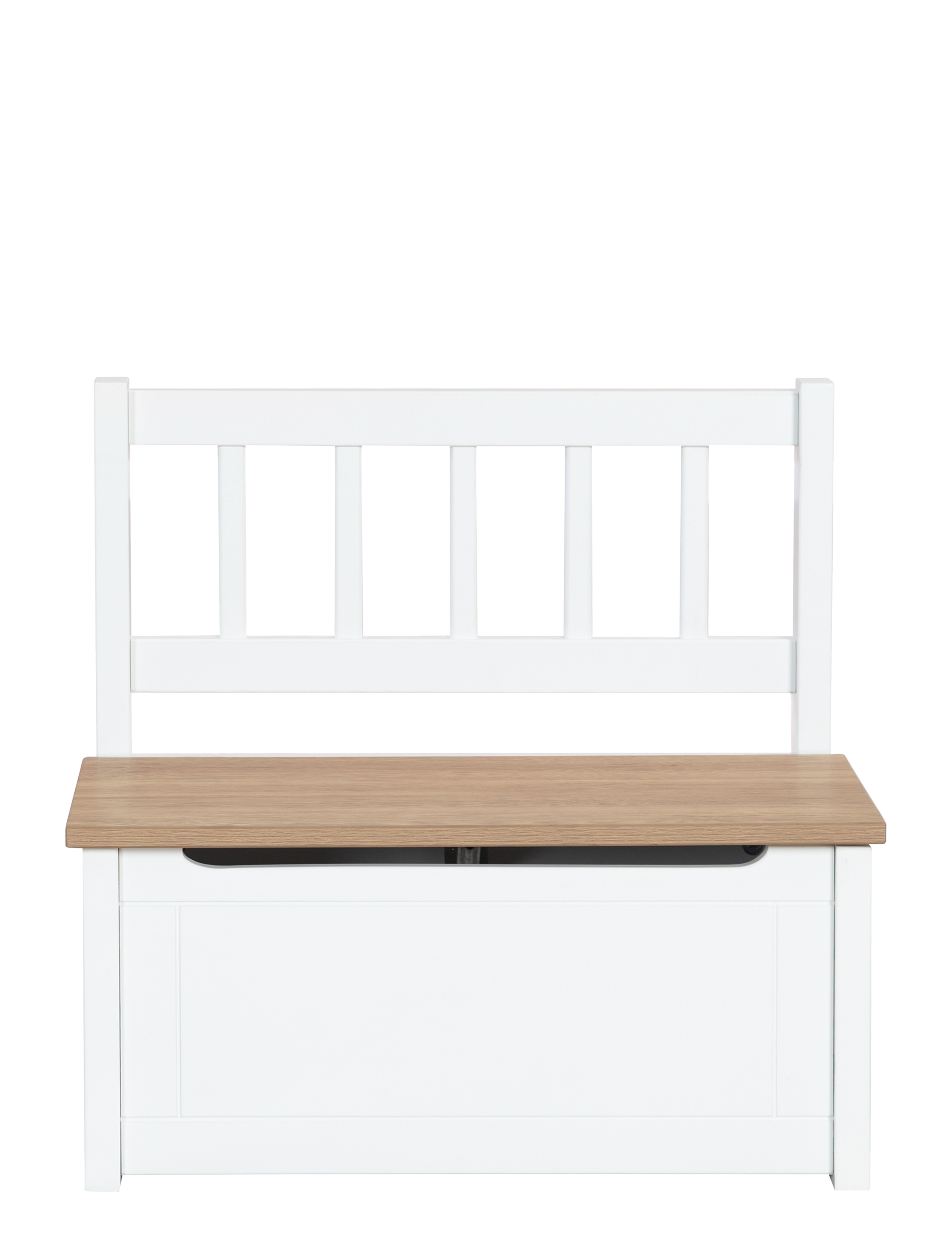 ROBA - Children's chest bench - förvaringsmöbler - white wood - 2