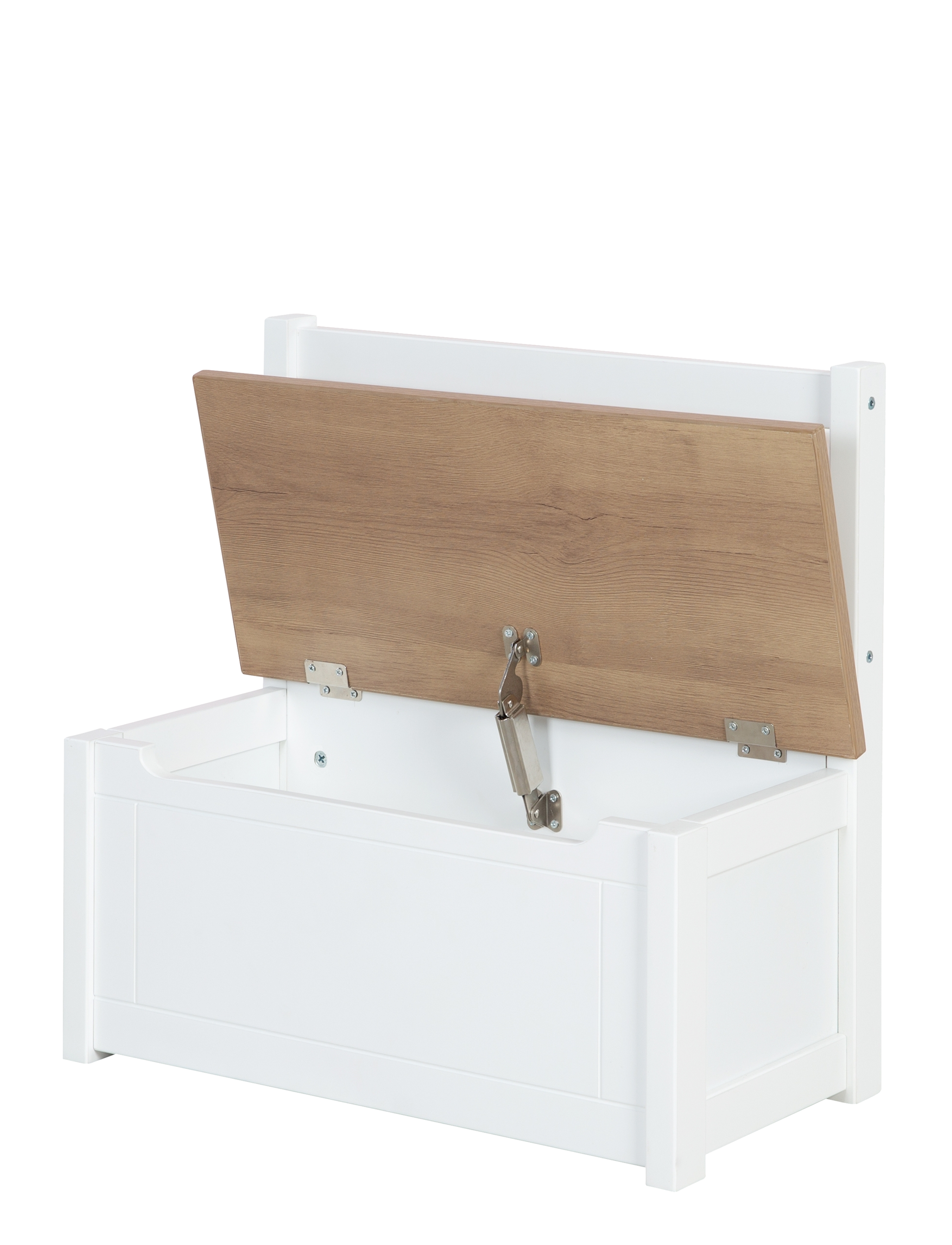 ROBA - Children's chest bench - förvaringsmöbler - white wood - 4