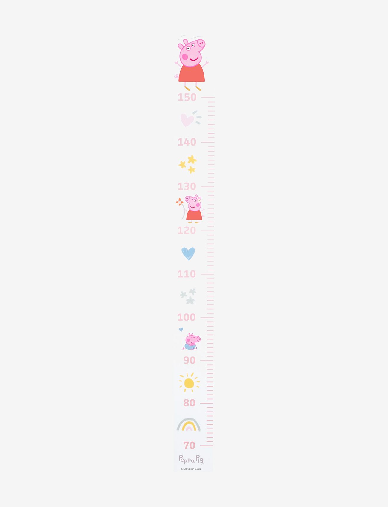 ROBA - Growth Ruler Peppa Pig - wall decors - white - 0