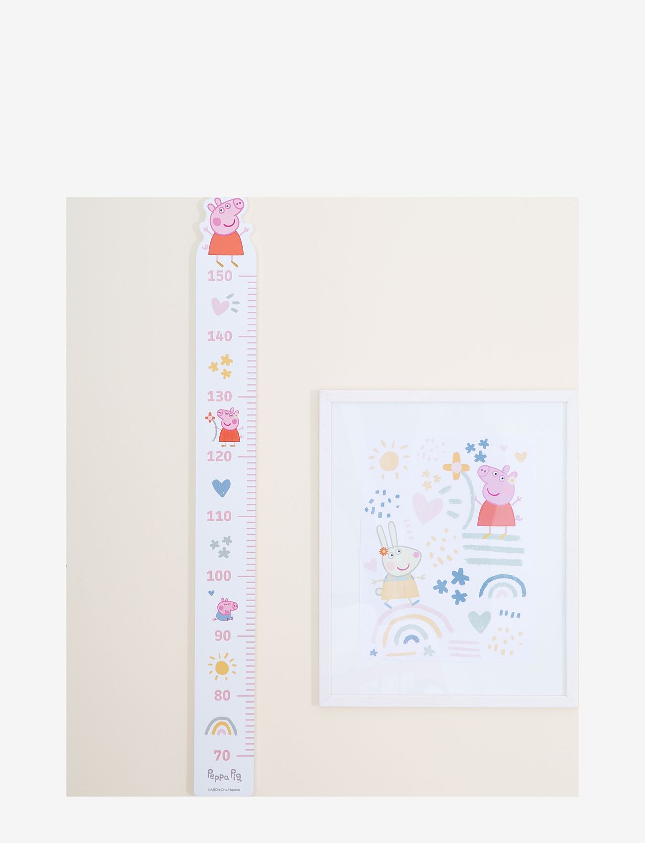 ROBA - Growth Ruler Peppa Pig - wall decors - white - 1