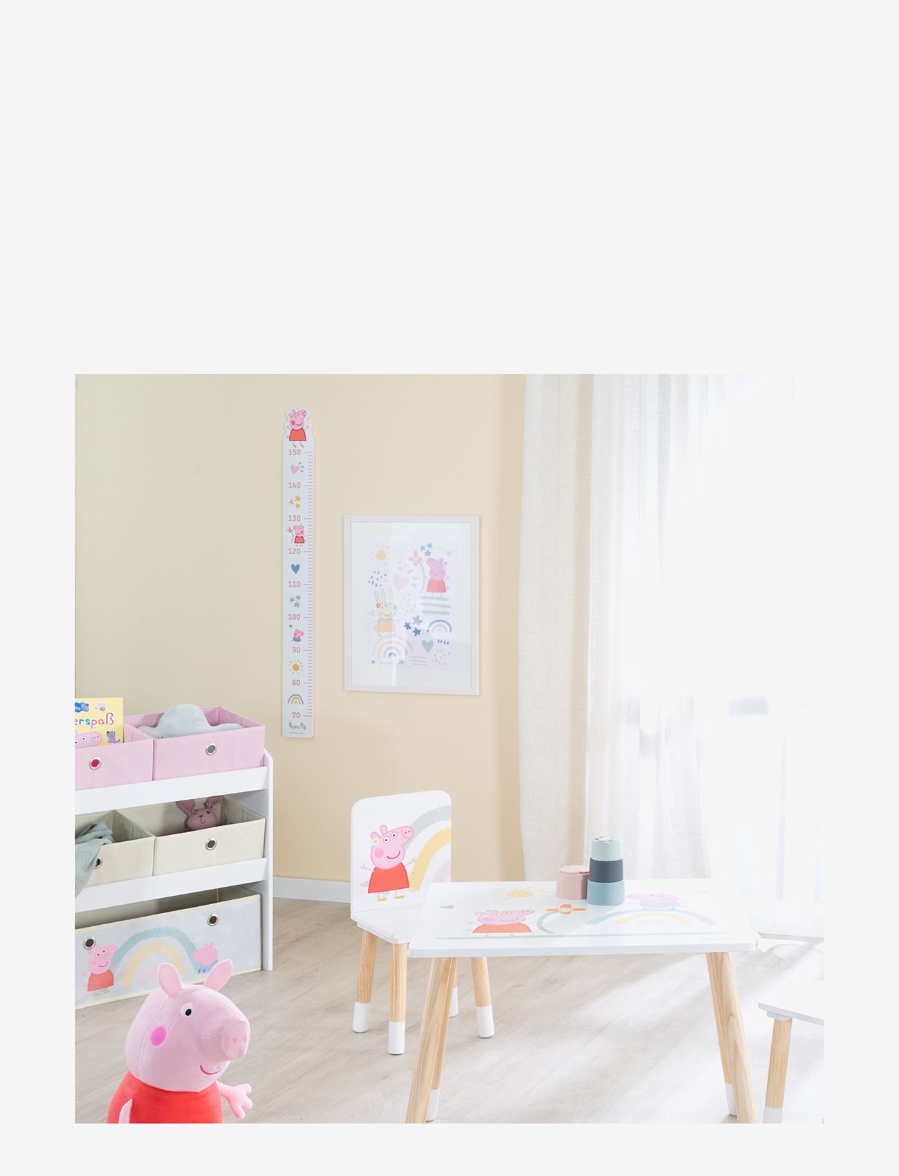 ROBA - Growth Ruler Peppa Pig - wall decors - white - 2