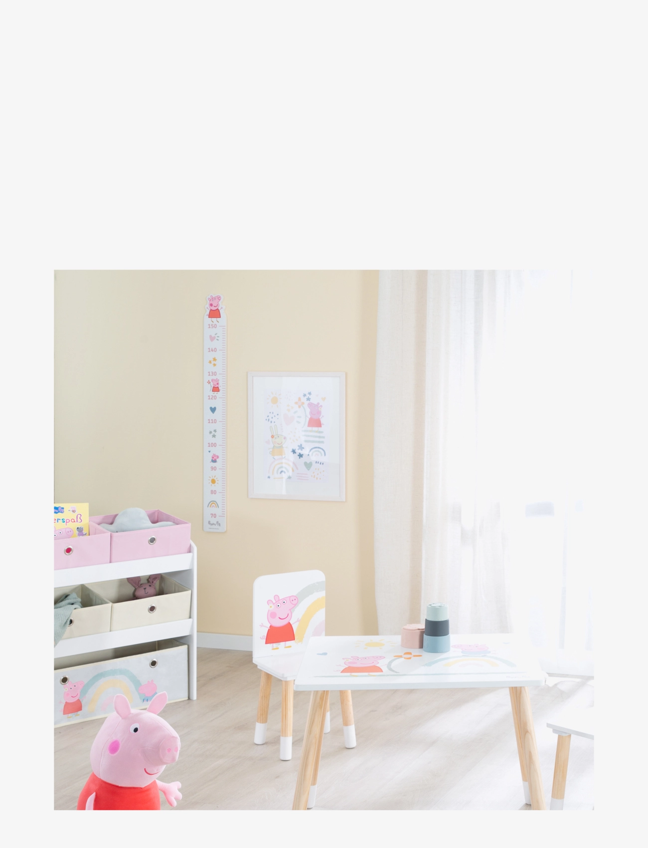 ROBA - Growth Ruler Peppa Pig - wall decors - white - 2