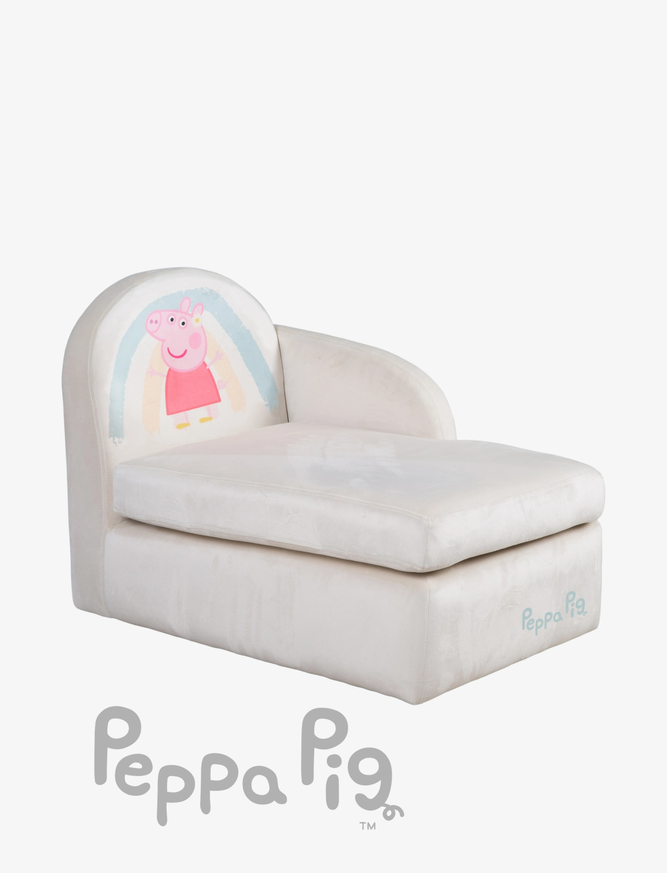 ROBA Children's Lounge Sofa Peppa Pig, Sofas, Beige, Str: 75X 47X 54CM