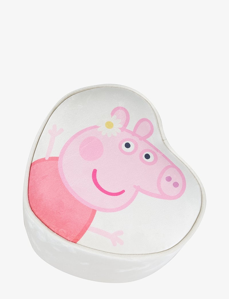 ROBA - Heart-shaped children's stool Peppa Pig - puhvetid ja tugitoolid - beige - 2