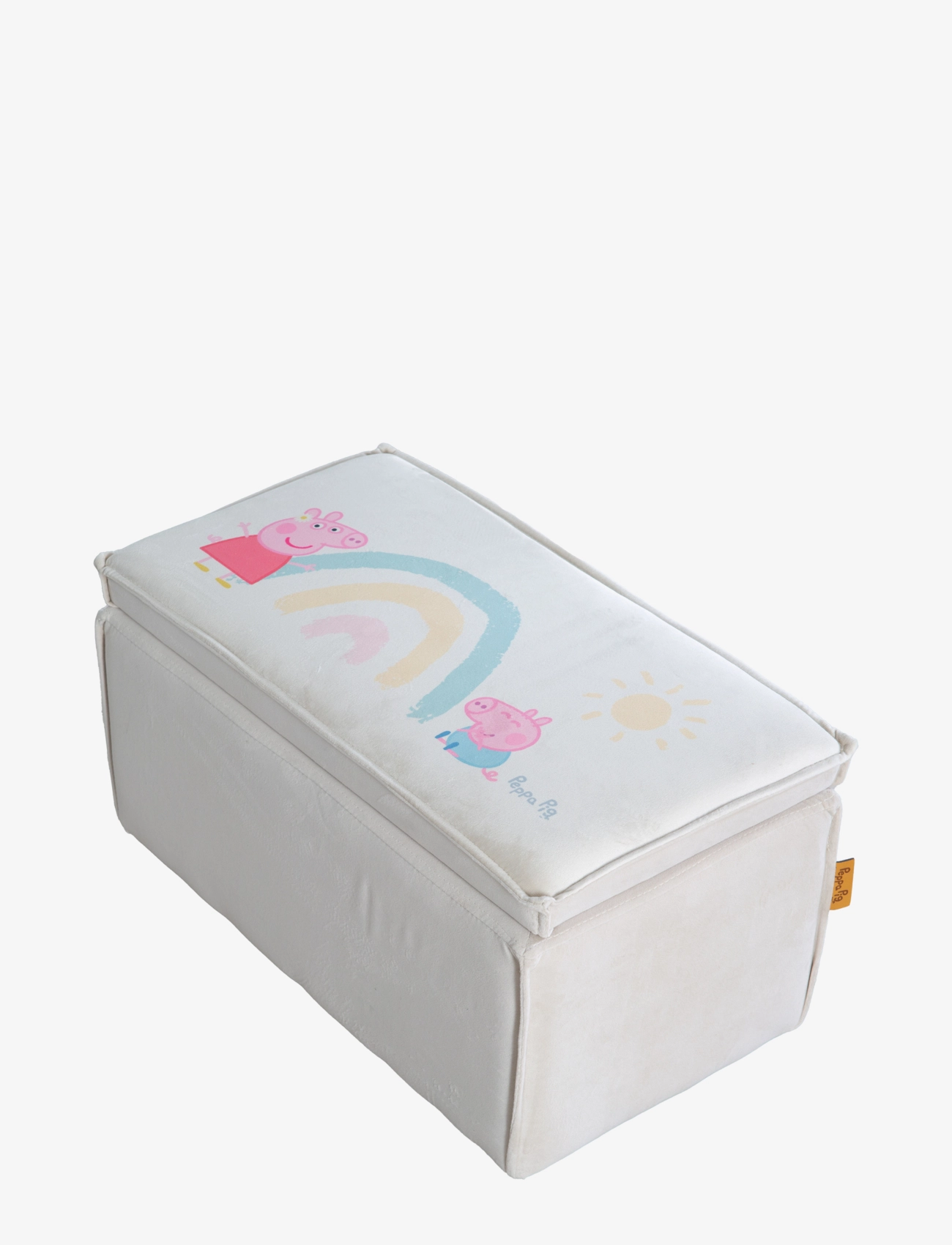 ROBA Children's Stool With Storage Function Peppa Pig, 56.5X 31X 27.5 cm, Furniture, Beige - Kinder
