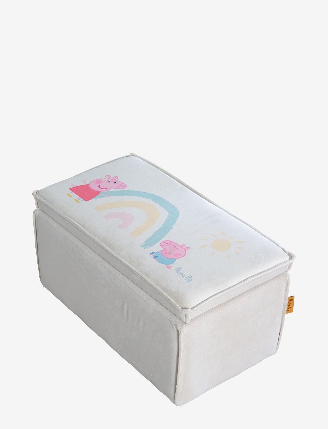 ROBA - Children's stool with storage function Peppa Pig - hoiumööbel - beige - 0