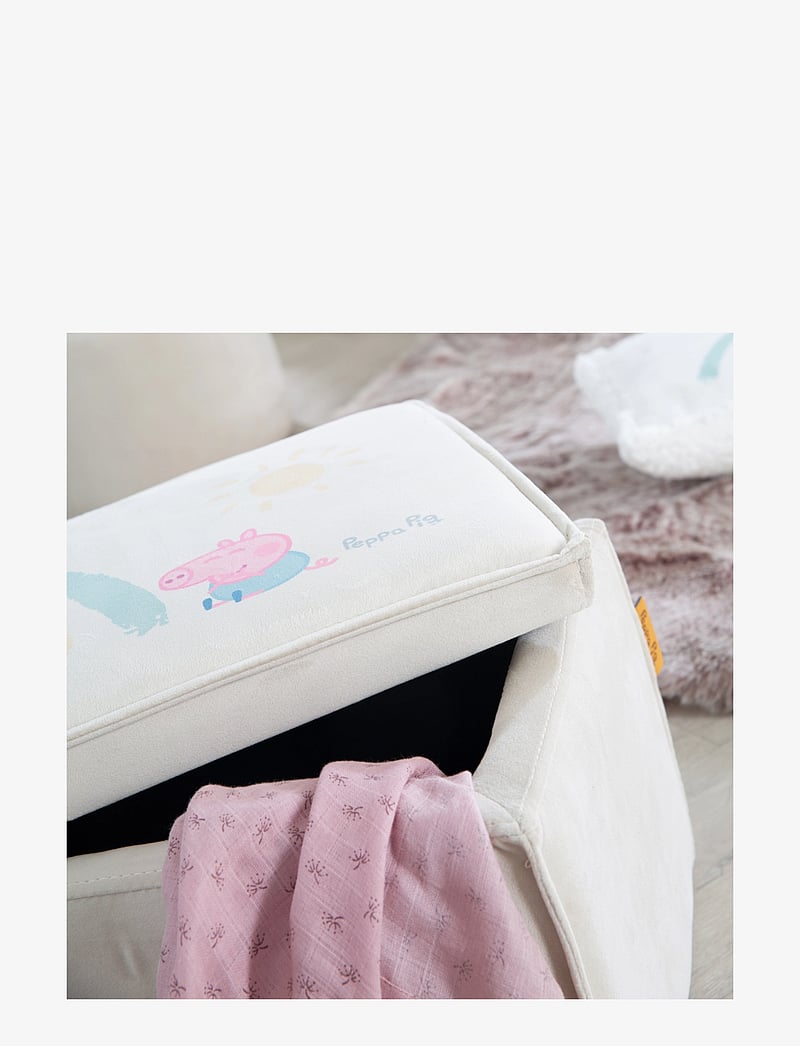ROBA - Children's stool with storage function Peppa Pig - hoiumööbel - beige - 5