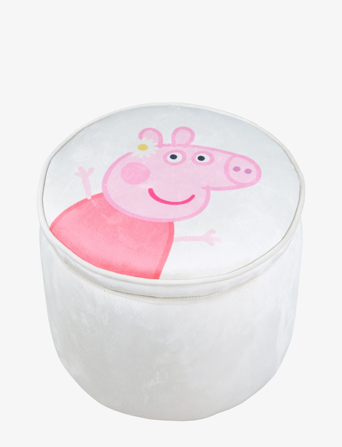 ROBA Children's Stool Round Peppa Pig, 33X 27 cm, Furniture, Beige - Chairs & Stools, Kinder