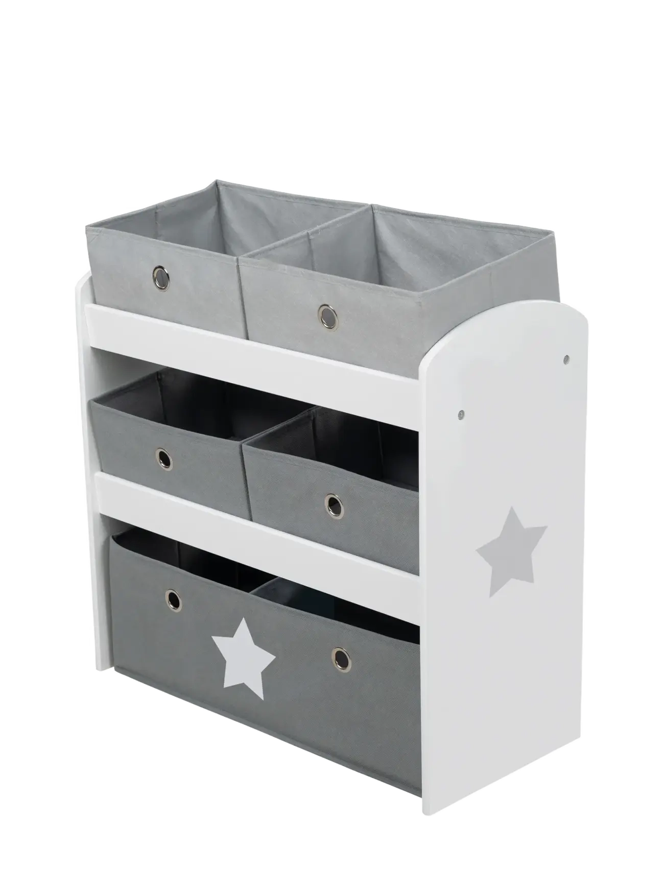 ROBA - Wooden Toy Shelf 'Stars' - hylder - gray - 2