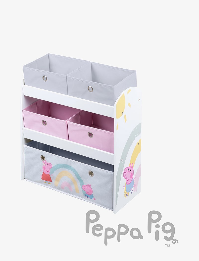 ROBA - Toy storage organiser Peppa Pig - riiulid - white - 0