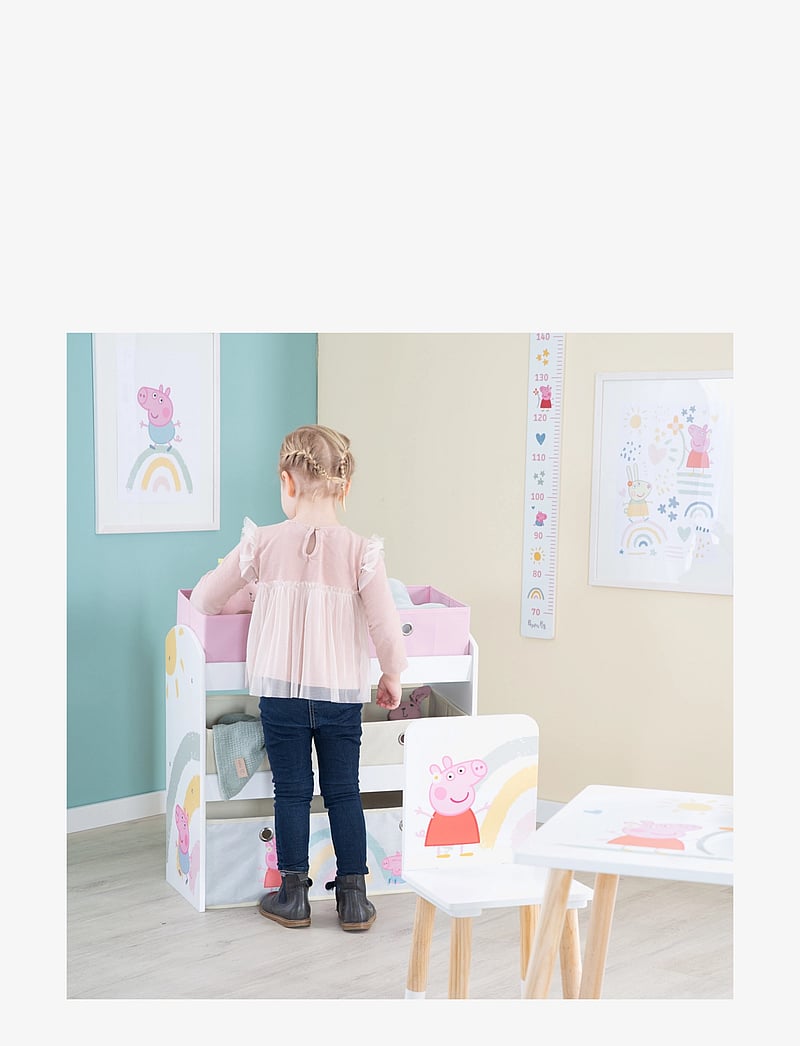 ROBA - Toy storage organiser Peppa Pig - riiulid - white - 3