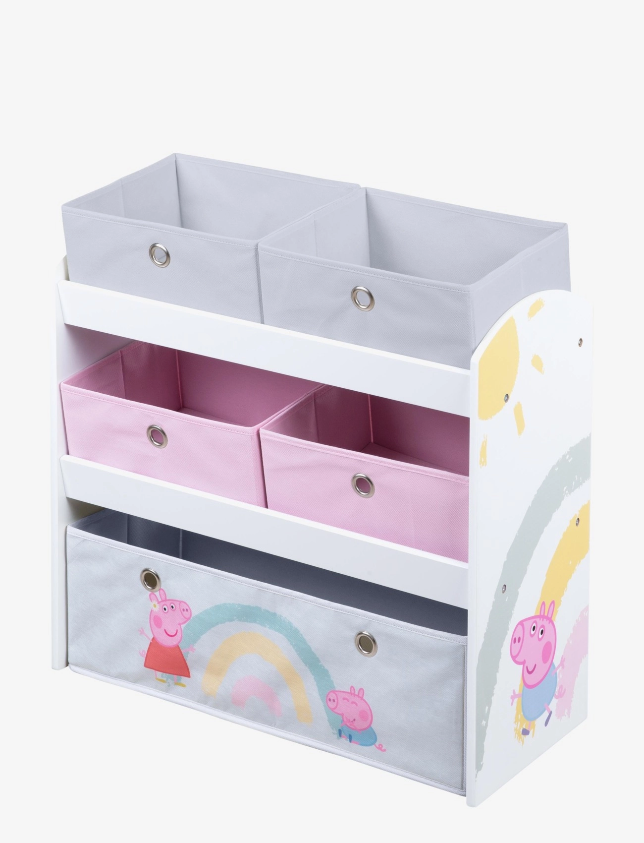 ROBA - Toy storage organiser Peppa Pig - hylder - white - 5