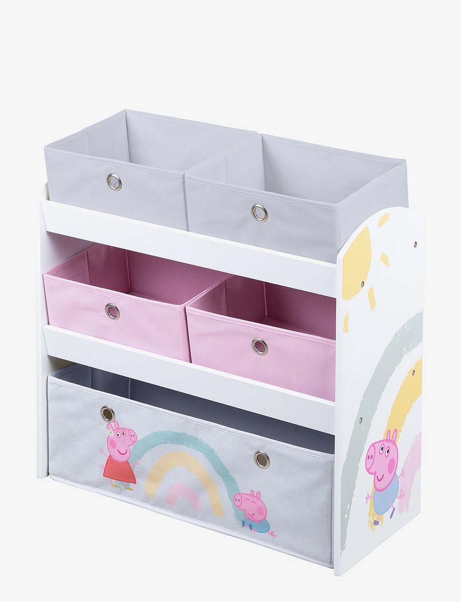 ROBA - Toy storage organiser Peppa Pig - regale - white - 5