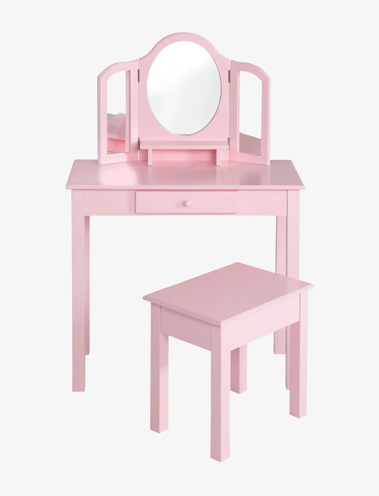 ROBA - Wooden Children's Dressing Table - tables - pink - 1