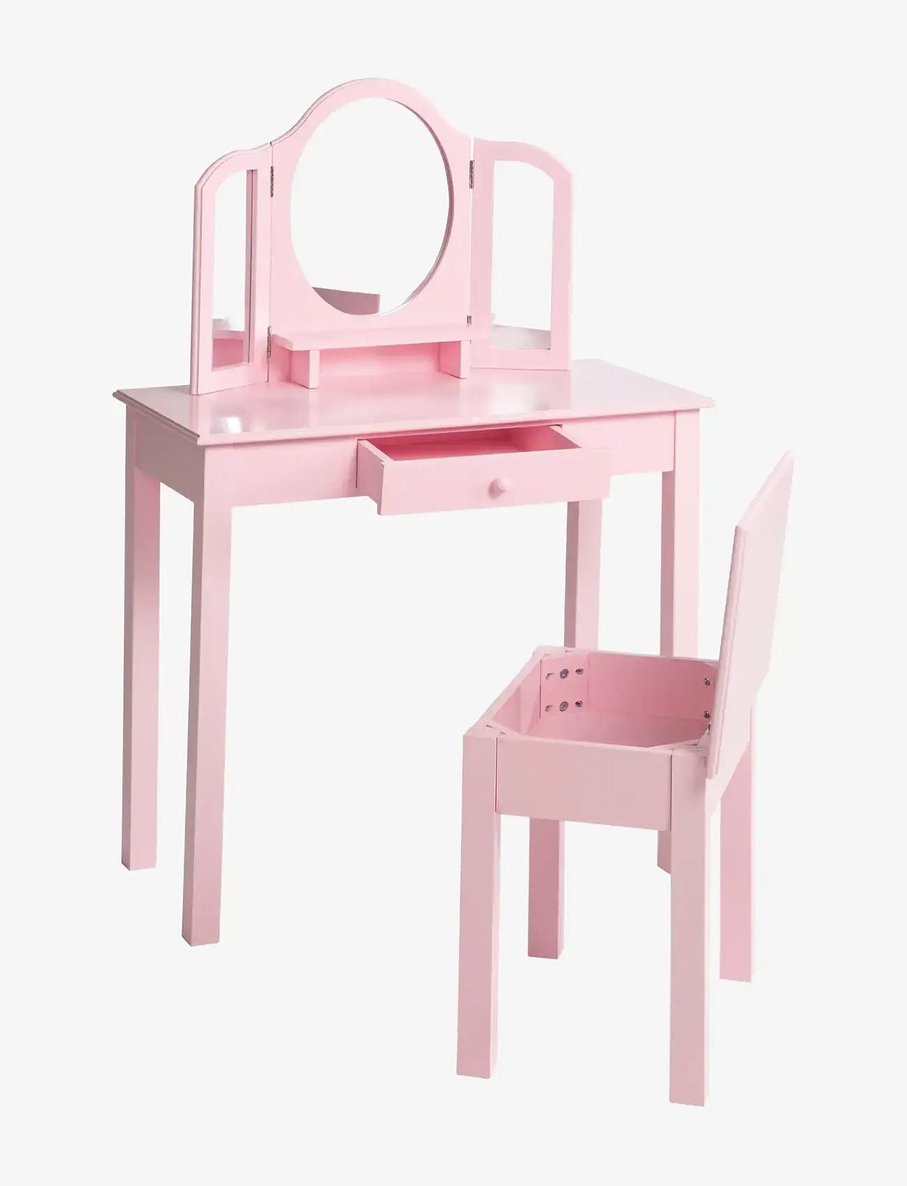 ROBA - Wooden Children's Dressing Table - tables - pink - 3