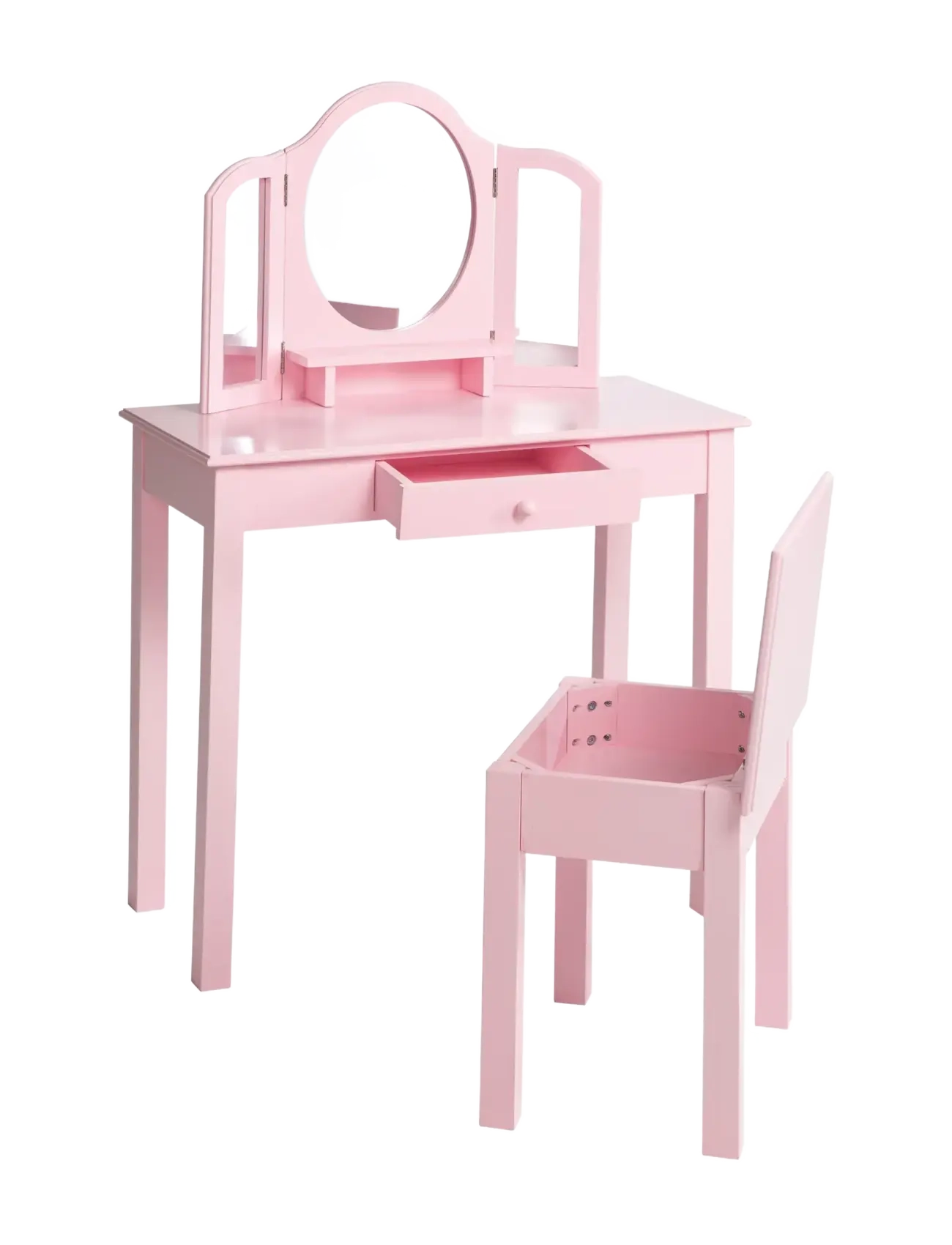 ROBA - Wooden Children's Dressing Table - tables - pink - 3