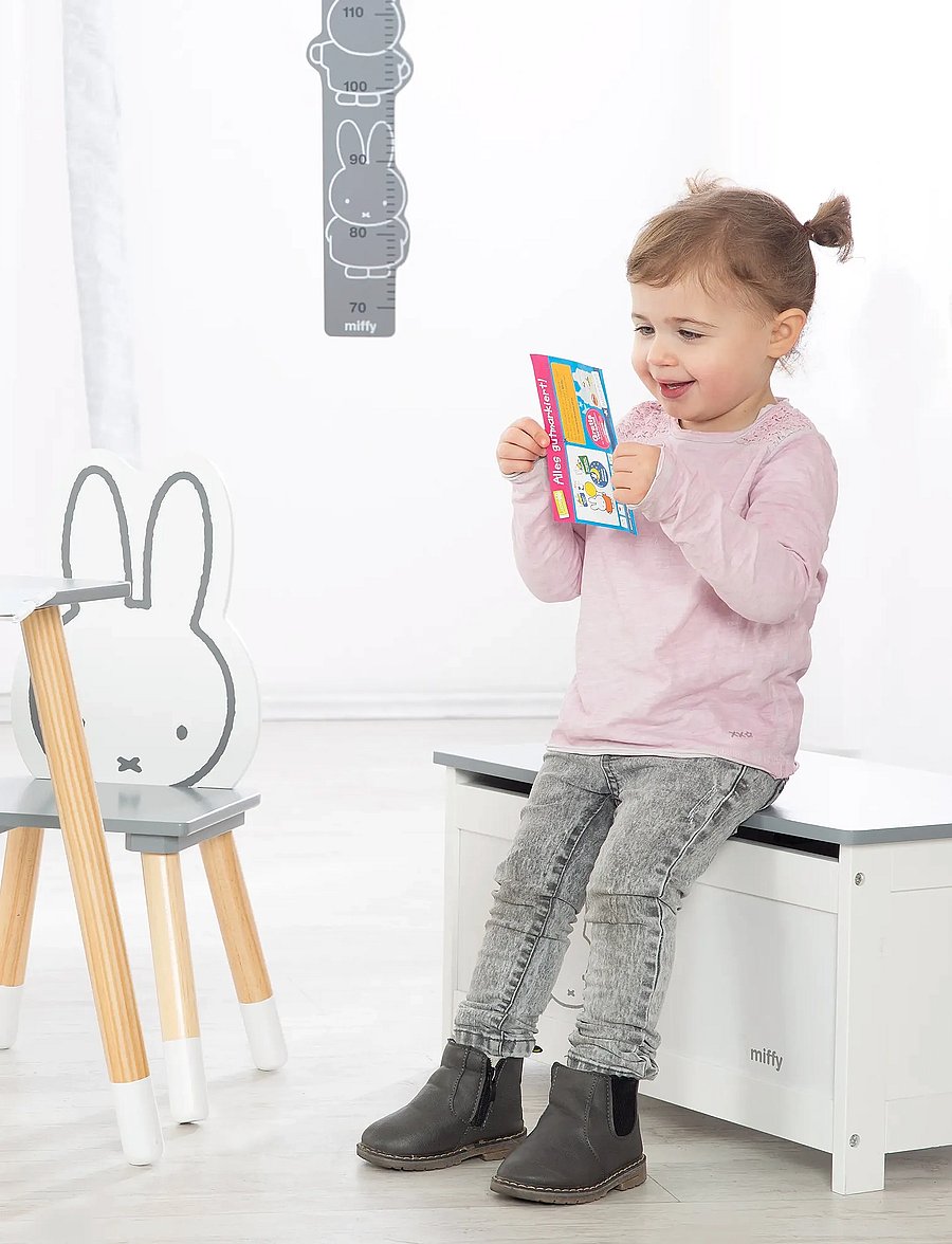 ROBA - Wooden Toy Chest - möbel mit aufbewahrungsfunktion - taupe - 4