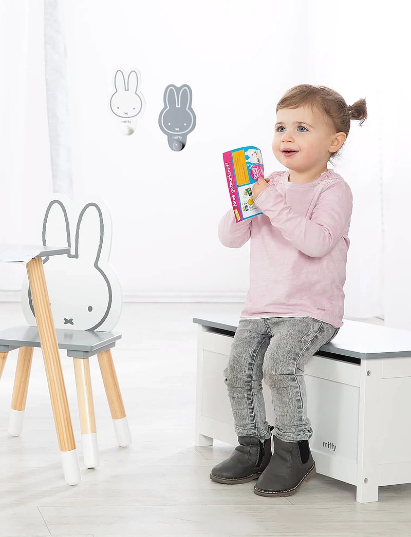 ROBA - Wooden Toy Chest - húsgögn með geymsluplássi - taupe - 5