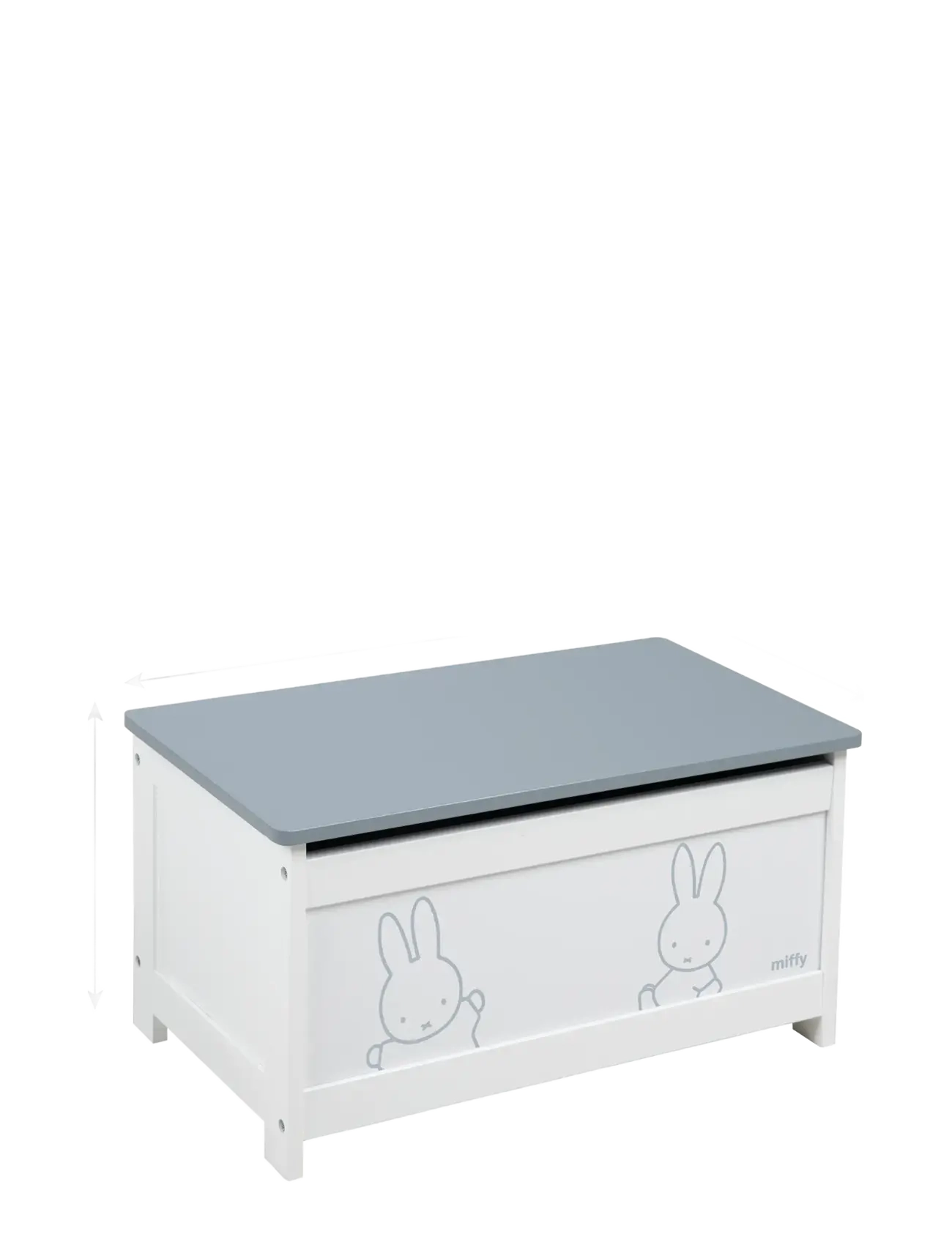 ROBA - Wooden Toy Chest - möbel mit aufbewahrungsfunktion - taupe - 3