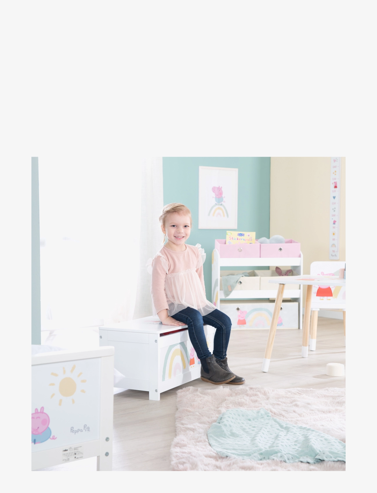 ROBA - Toy chest Peppa Pig - storage furniture - white - 2