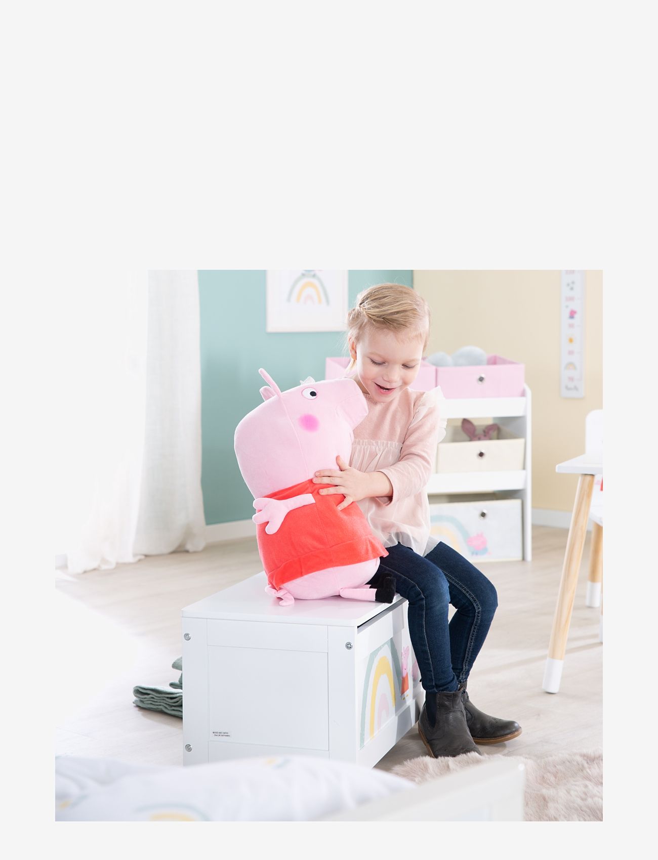 ROBA - Toy chest Peppa Pig - storage furniture - white - 3