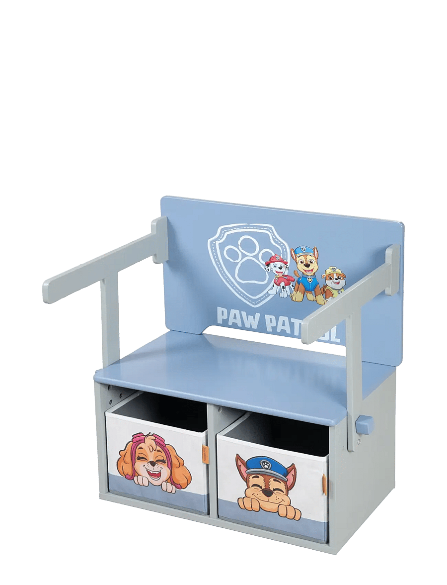 Paw Patrol - Foldable Paw Patrol Bench - möbel mit aufbewahrungsfunktion - blue - 2