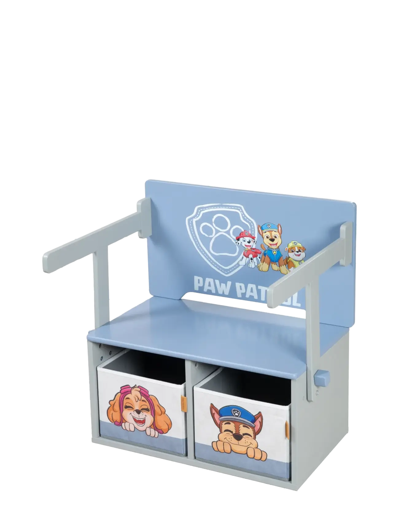 Paw Patrol - Foldable Paw Patrol Bench - möbel mit aufbewahrungsfunktion - blue - 4