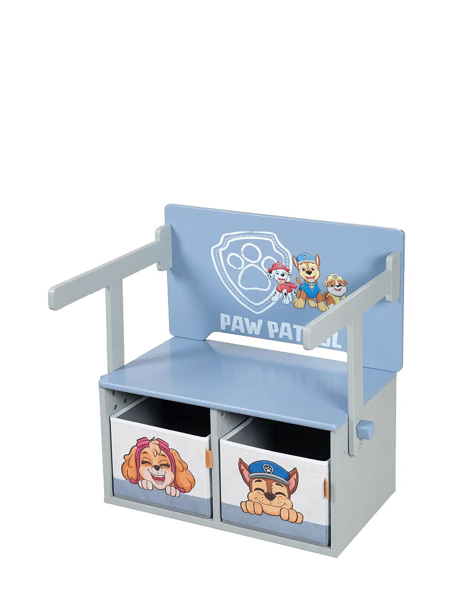 Paw Patrol - Foldable Paw Patrol Bench - möbel mit aufbewahrungsfunktion - blue - 4