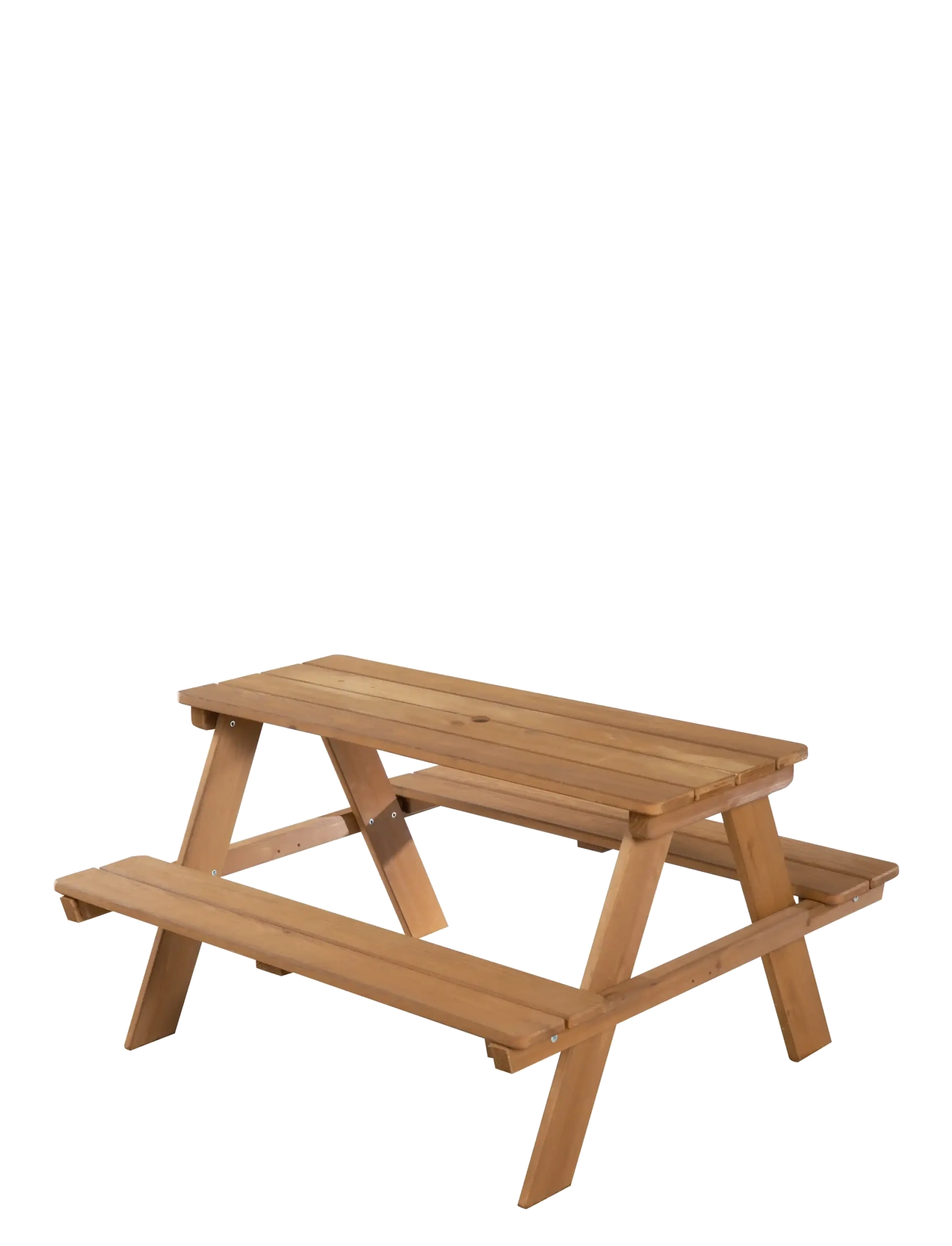 ROBA - Outdoor+ 'PICKNICK for 4' children's picnic bench and table - utemøbler - teakholz farben - 1