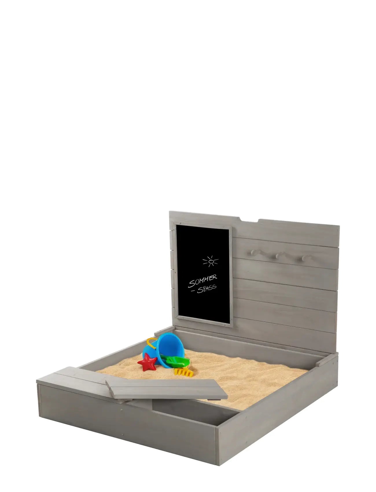 ROBA - Sandpit with lid - grey - 3