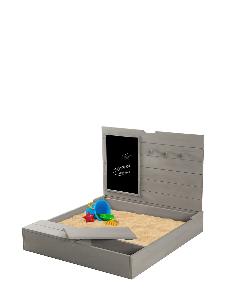 ROBA - Sandpit with lid - grey - 3