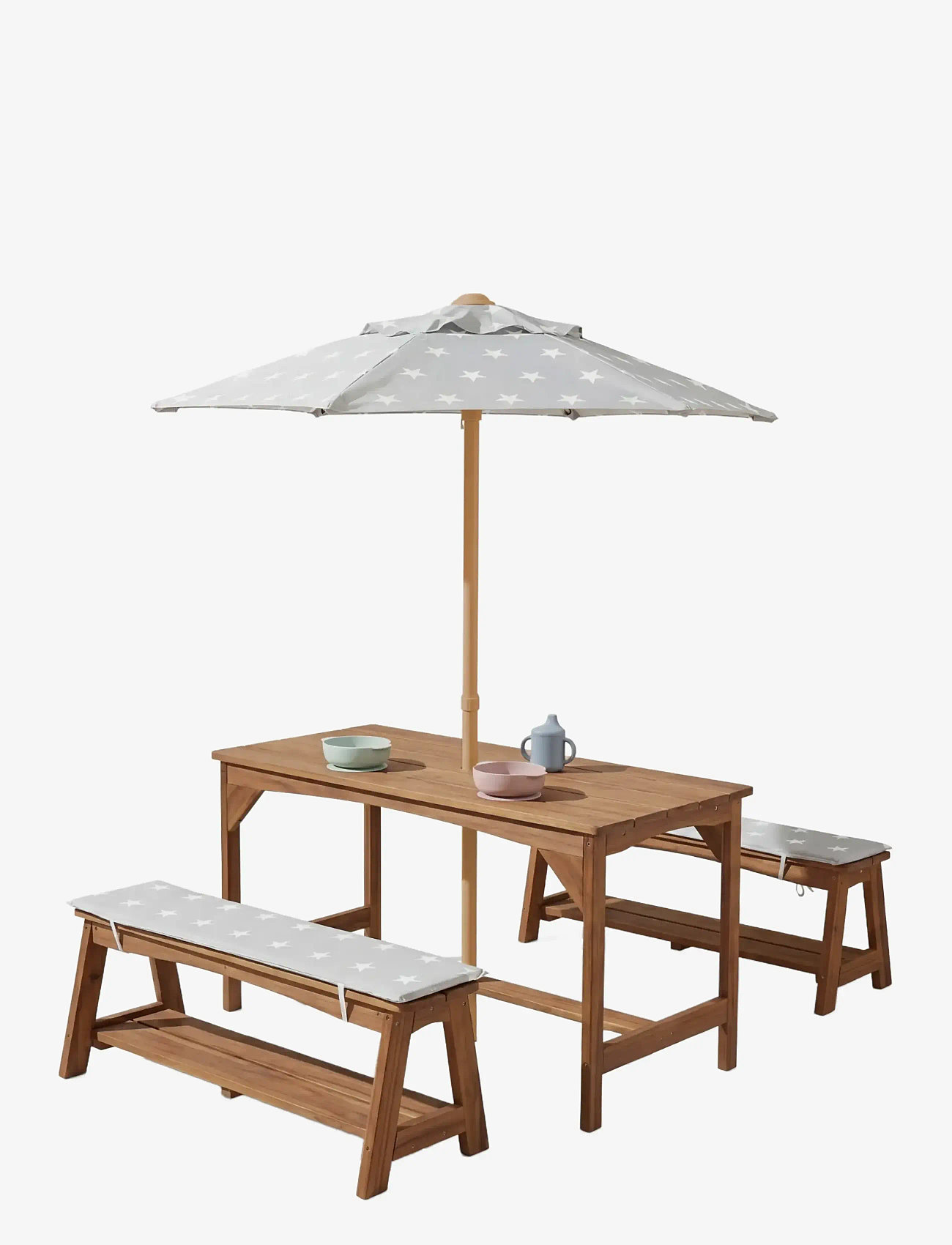 ROBA - Seating group - utemöbler - teakholz farben - 0