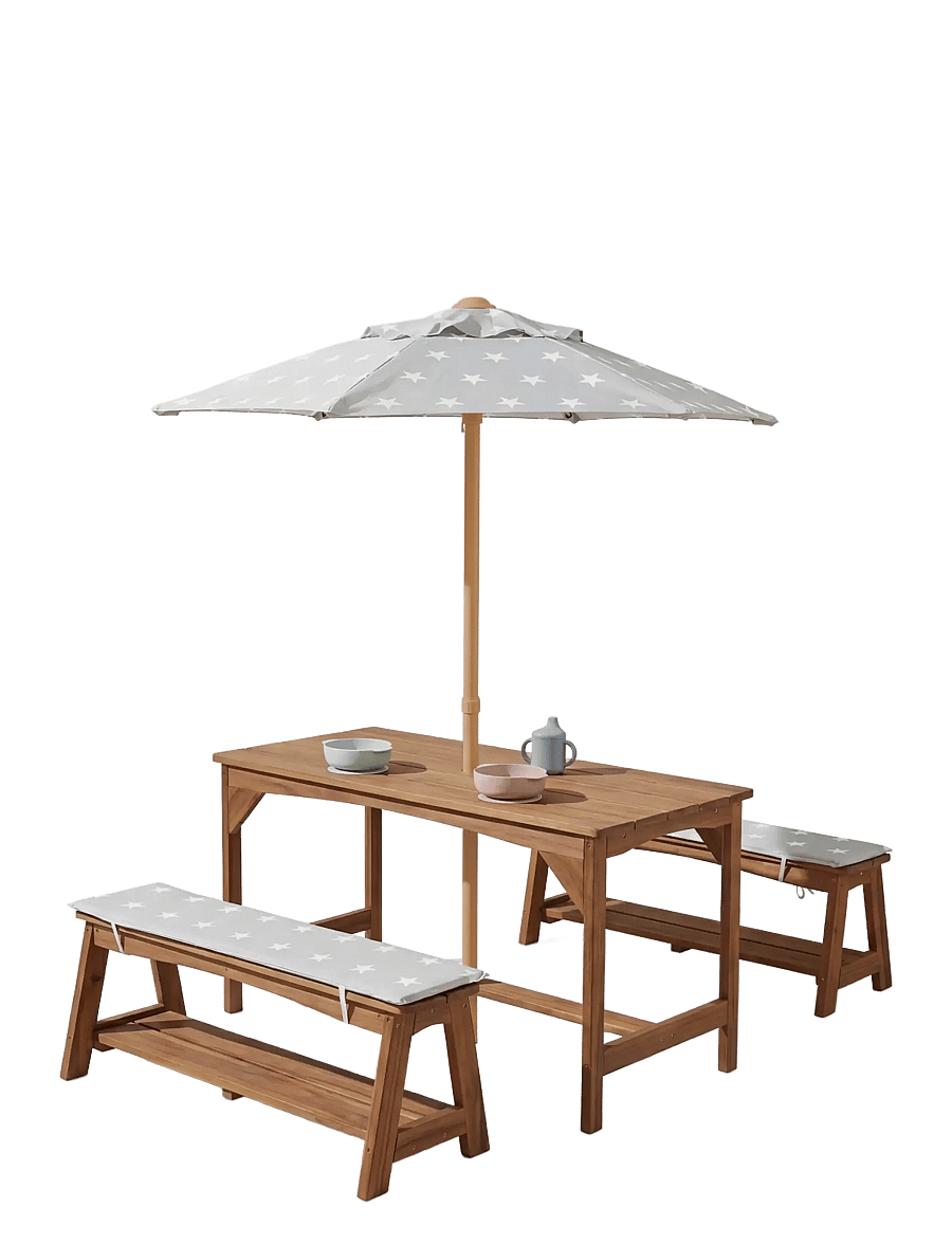 ROBA - Seating group - ulkokalusteet - teakholz farben - 0