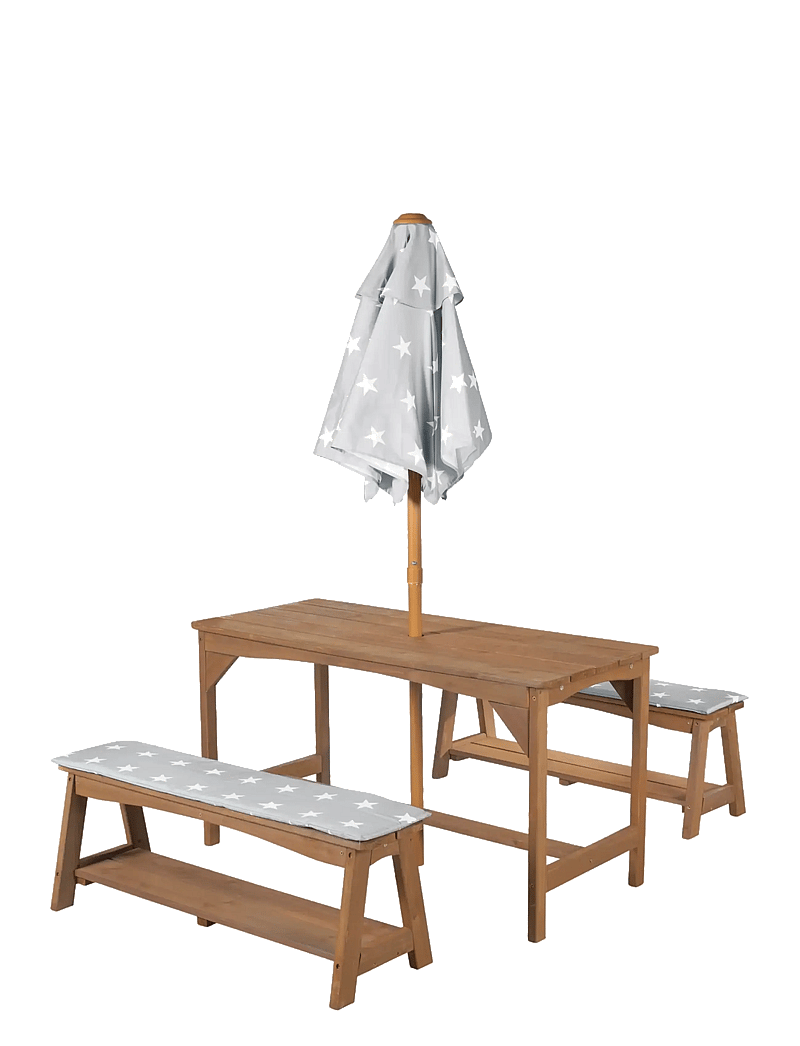 ROBA - Seating group - utemöbler - teakholz farben - 2