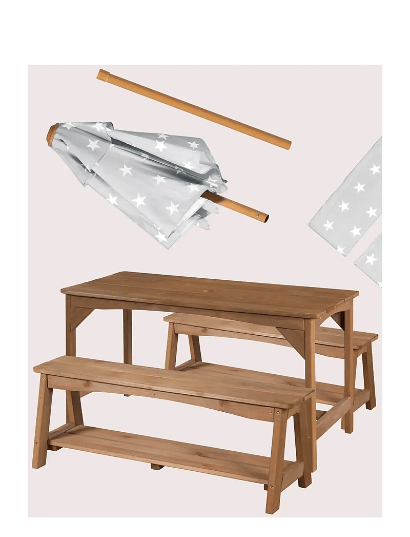 ROBA - Seating group - utemöbler - teakholz farben - 4