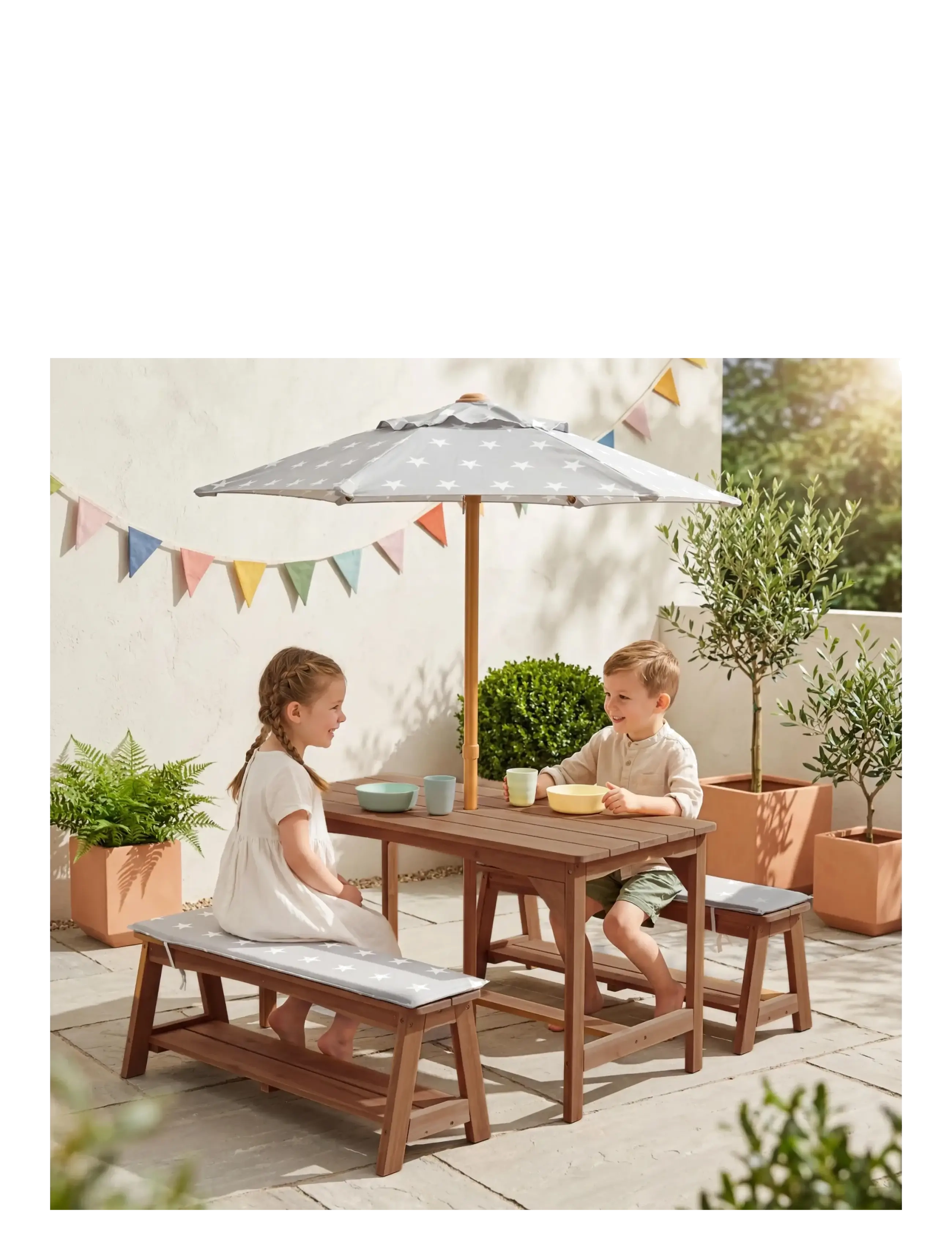 ROBA - Seating group - ulkokalusteet - teakholz farben - 5