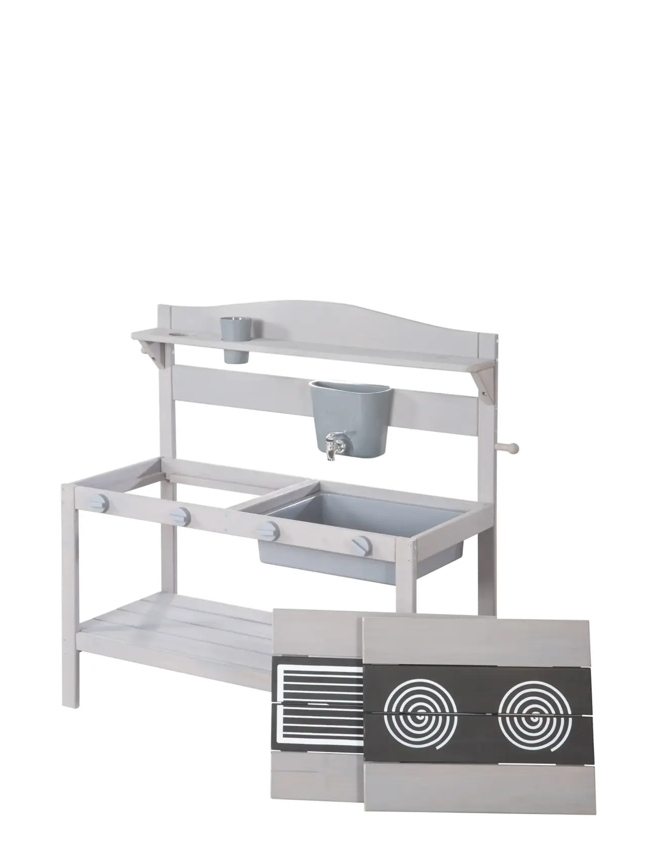 ROBA - Mud Kitchen with Accessories - toy kitchens - grey - 5