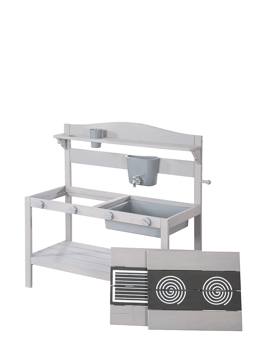ROBA - Mud Kitchen with Accessories - leksakskök - grey - 5