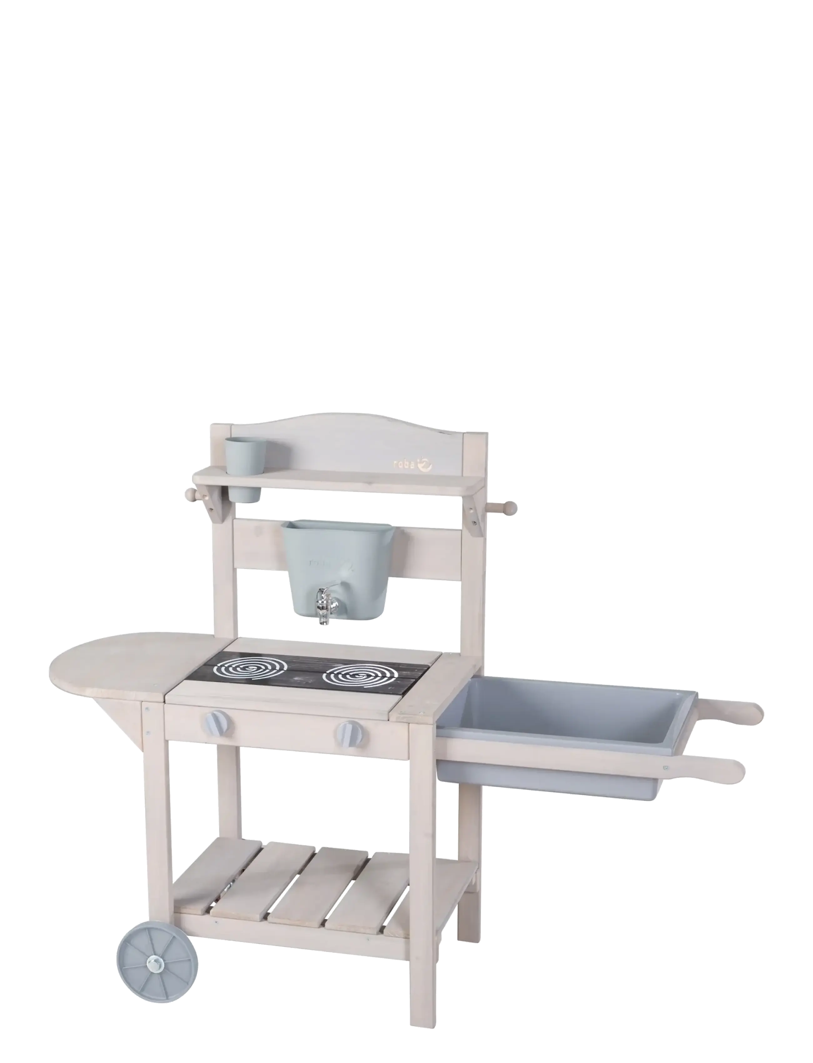 ROBA Mobile Play And Mud Kitchen Bbq, One Size, Toy & Accessories, Grau - Kitchens, Kinder