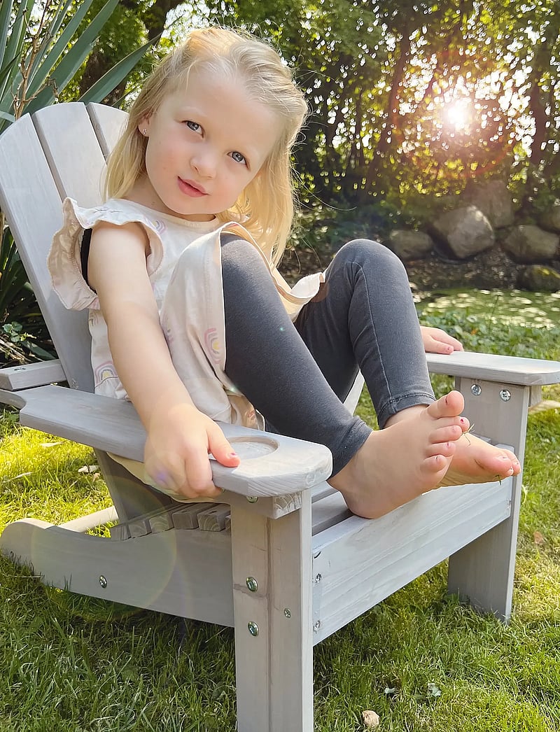 ROBA - Outdoor Garden Chair for Kids - välimööbel - gray - 4