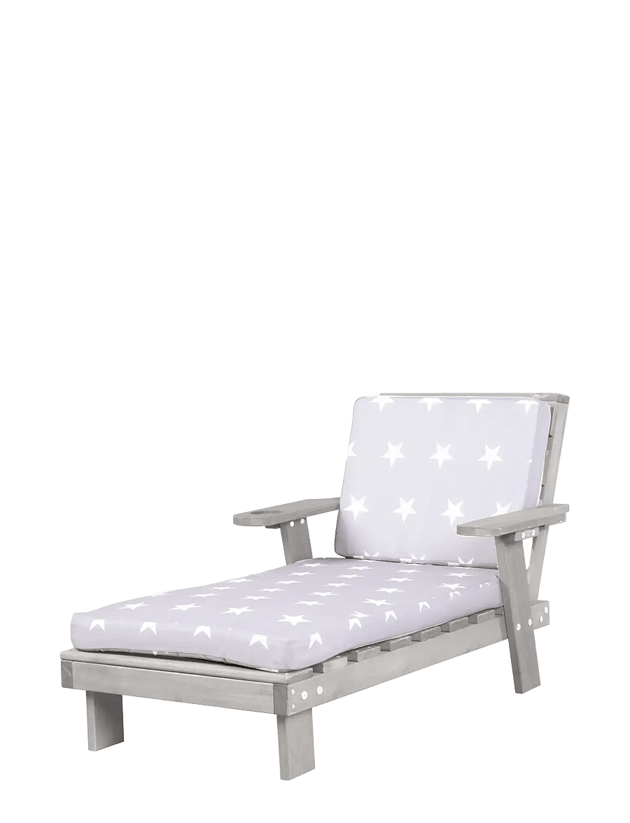 ROBA - Garden Lounger for Children - välimööbel - gray - 2
